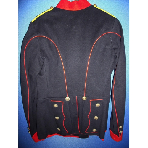 51 - 5th Royal Irish Lancers ORs tunic with associated buttons and collar dogs