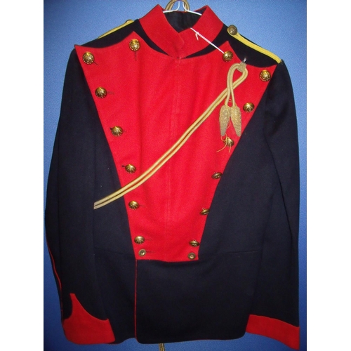 52 - Pre WWI 12th Lancers troopers dress uniform consisting of tunic with red front & cuffs, yellow patte... 