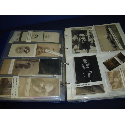 72 - Album of pre WWI and WWII military related photographs including Army and Navy, mostly portrait type... 
