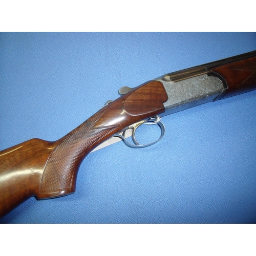 793 - Medalist Sporter 20 bore over and under single trigger ejector shotgun with 28 inch barrels, adjusta... 