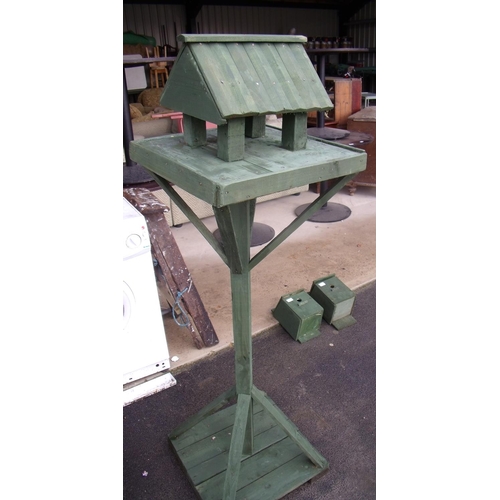 54 - Handcrafted bird table