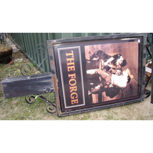 64 - Extremely large road side pub sign for 