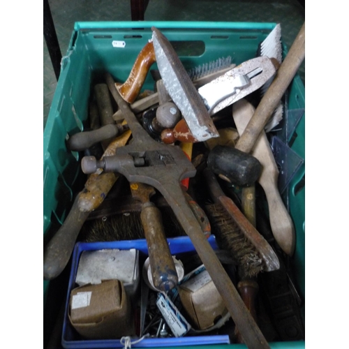 34 - Box of various tools