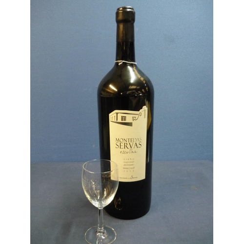 127 - 5ltr bottle of Monte Das Servas Escolha Tinto red 2014 bottle of wine