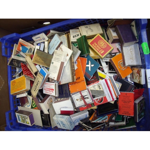 47 - Large collection of various assorted vintage matchbox and matchbox covers