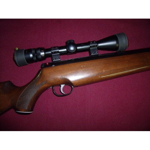 517 - Webley Patriot .25 break barrel air rifle with moderated barrel, fitted with Nikko Sterling Gold Cro... 