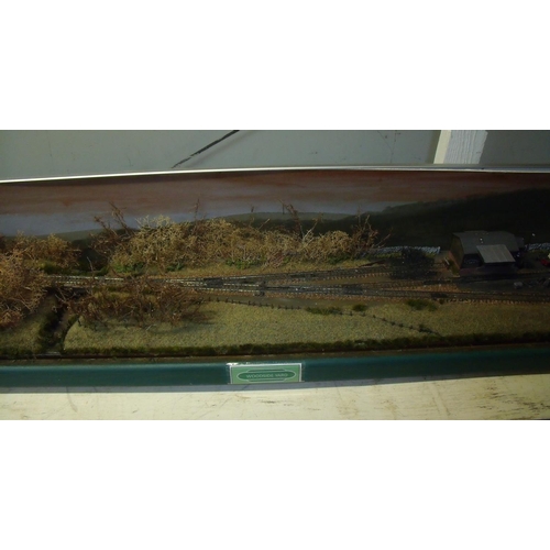 112 - N gauge model railway woodside yard layout (100cm length)
