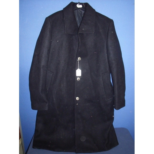 43 - Railwaymans overcoat with staybright BR buttons