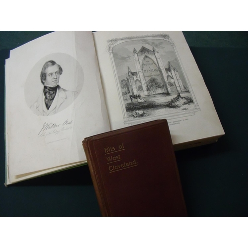 133 - 'The History of Cleveland' by J Walker Ord, published by Simpkin and Marshall London 1846 with green... 