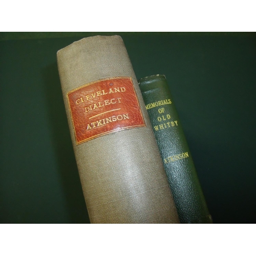 134 - 'Cleveland Dialect' by The Reverend J C 'Cannon' Atkinson, published by John Russell Smith London, p... 