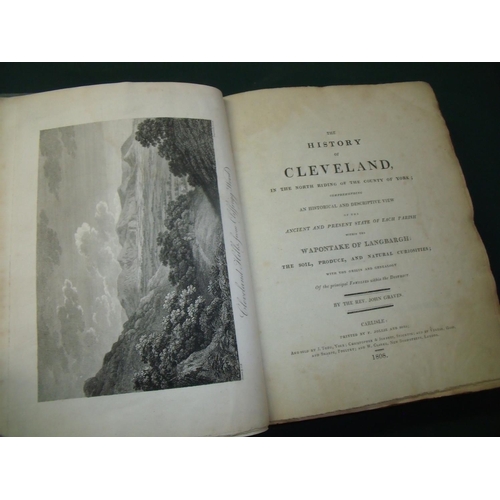 146 - 'The History and Antiquities of Cleveland' designed and engraved by Humphrey Collins, printed and pu... 