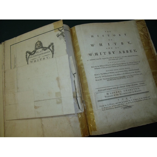 153 - 'The History of Whitby and of Whitby Abbey' by Lionel Charlton, teacher of mathematics at Whitby