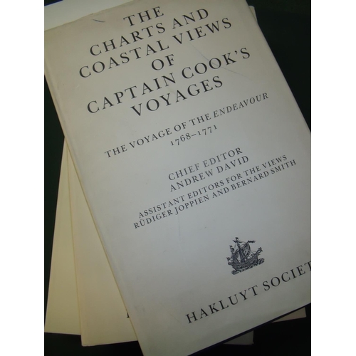 154 - 'The Charts and Coastal Views of Captain Cook's Voyages' Volume 1, 'The Voyage of the Endeavour 1768... 