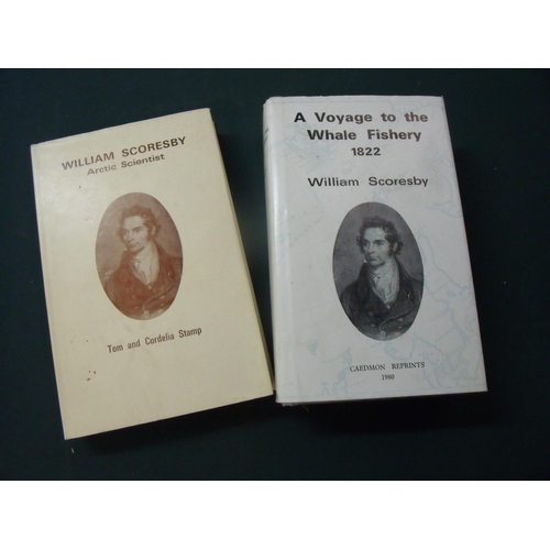 161 - 'William Scoresby Arctic Scientist' by Tom and Cordelia Stamp with original dust jacket, and 'A Voya... 