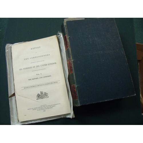 176 - 'Report of the Commissioners Appointed to Enquire to the Sea Fisheries of the United Kingdom Volume ... 