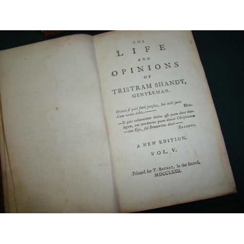 232 - Six copies of 'The Life and Opinions of Tristram Shandy Gentlemen' from 1772