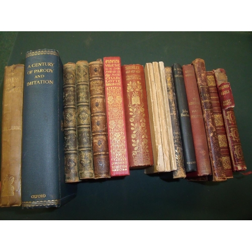 245 - Sundry selection of sixteen books including 'Villette' by Charlotte Bronte, 'A Book of Escape' by Jo... 