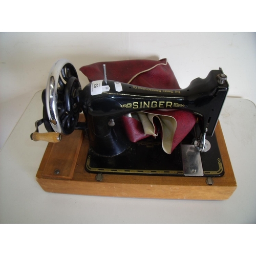 53 - Vintage Singer sewing machine