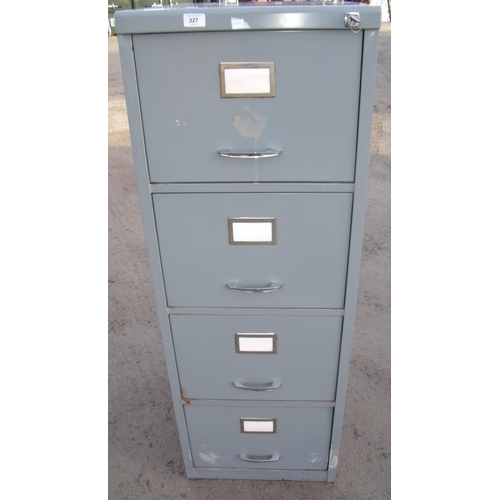 36 - Metal four drawer filling cabinet