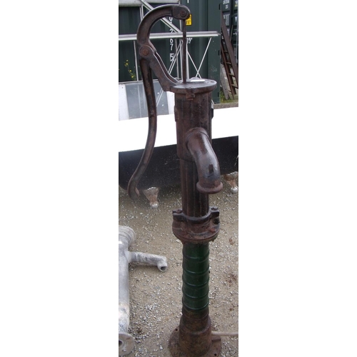 152 - Painted water pump