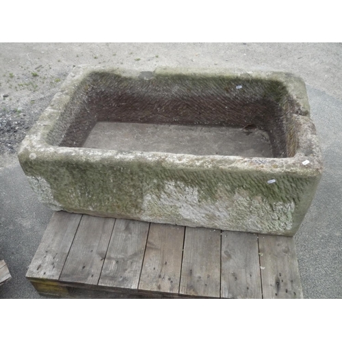 4 - Large stone trough