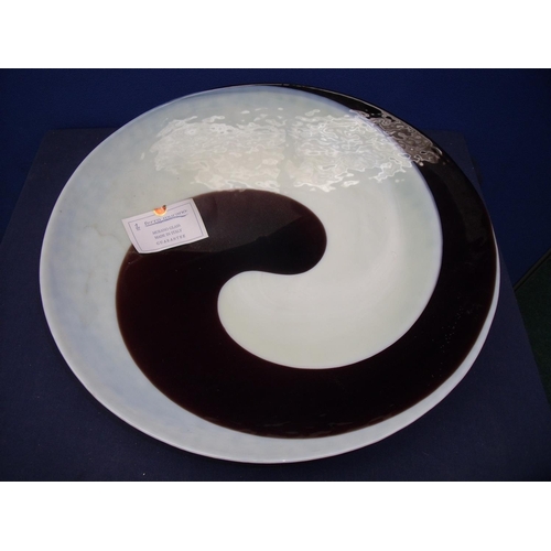 13 - Large Murano glass centre bowl (diameter 45.5cm height 8.5cm)