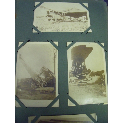 135 - Early 20th C postcard and photographic print postcard collection, mostly relating to WWI including a... 