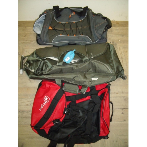 61 - Hi-Gear sailing bag and two other kit type bags (3)