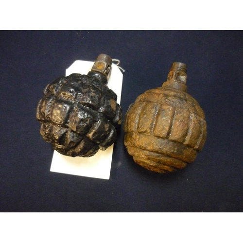 15 - Two Kugel Hand Grenades, 1 x 1913 Model and 1 x 1915MA Model (2)
