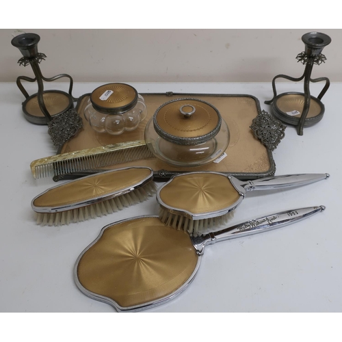 37 - Early-mid 20th C decorative dressing table set