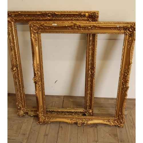 25 - Two large gilt picture frames (in need of restoration)