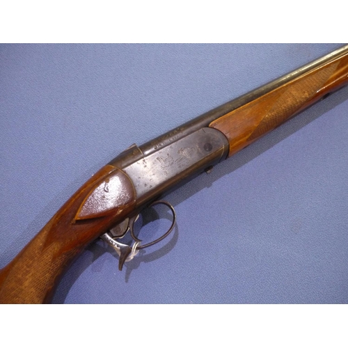 475 - Baikal 12 bore single barrel shotgun with 28 3/4 inch barrel, serial no. T12528 (shotgun certificate... 