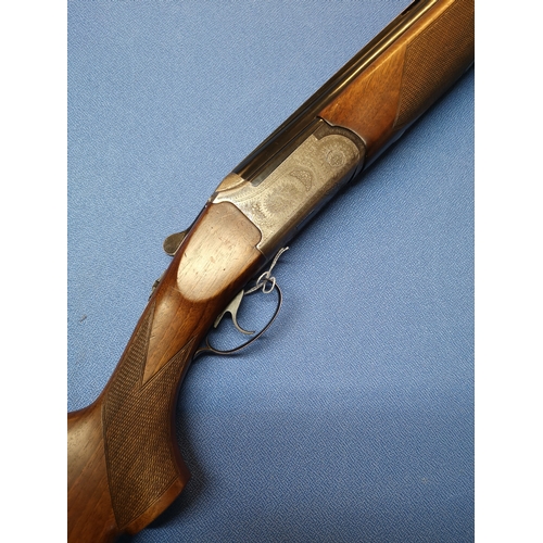 477 - Castellani Game Gun (Italian) over & under ejector shotgun with single selective trigger, 27 1/2 inc... 