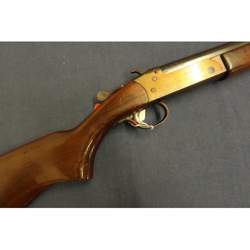 509 - Cooey single barrel .410 shotgun with 26 inch barrel and 13 1/4 inch semi pistol grip stock, serial ... 