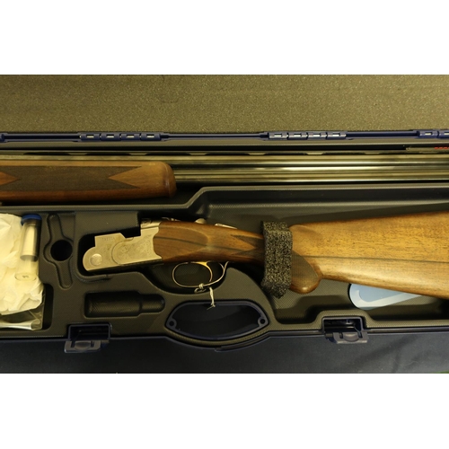 483 - Cased Beretta 12 bore 686 Silver Pigeon I over and under ejector shotgun with 30 inch barrels with r... 