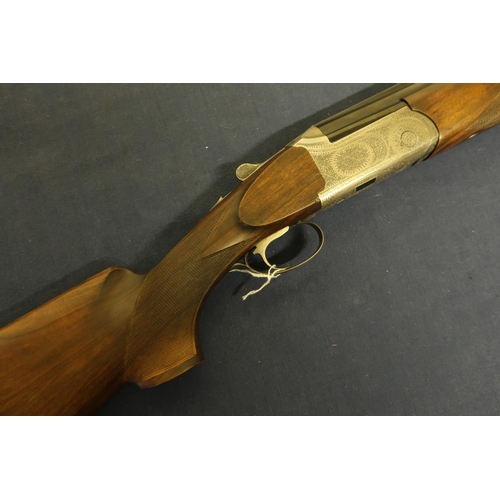 499 - 12 bore over and under ejector shotgun by Castellani with 29 inch barrels, choke Full & 3/4, single ... 