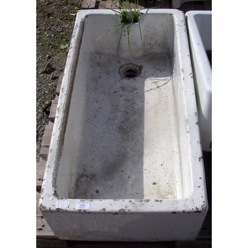 126 - Large Belfast sink