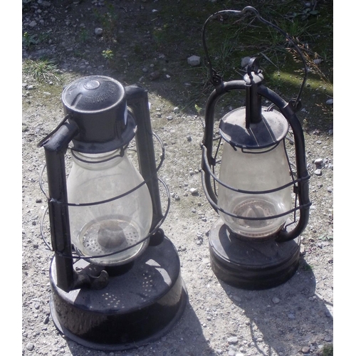 149 - Two vintage Tilley lamps, one medium one large