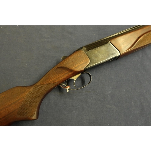 468 - Baikel 12 bore over and under ejector shotgun with 27 1/2 inch barrels and 13 3/4 inch pistol grip s... 