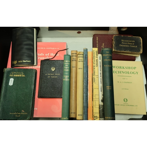18 - Box containing a large quantity of various engineer related ephemera books, paperwork etc including ... 