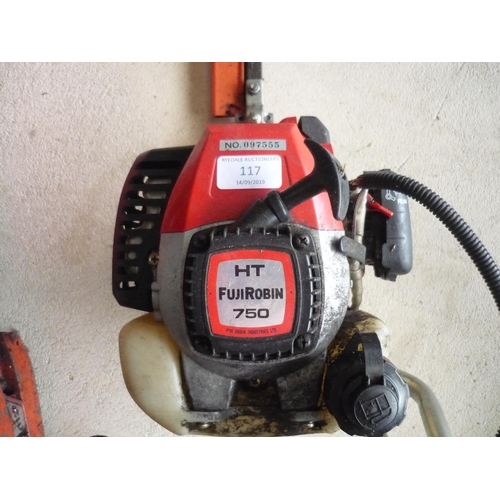 117 - Fujirobin 750 petrol hedge trimmer