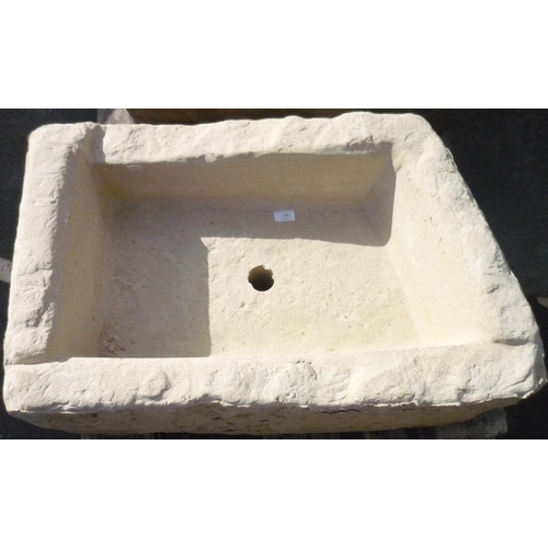 138 - Large stone trough