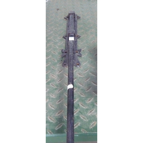 47 - Large cast iron door bolt