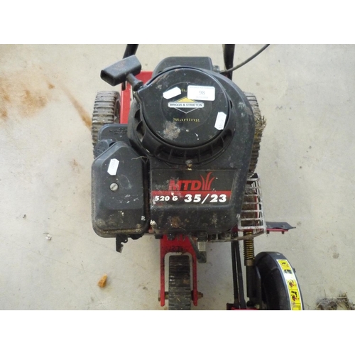 98 - MTD petrol lawn edge cutter with a Briggs & Straten engine