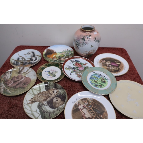 70a - Selection of collectors plates including some 'The Forest Year' Porcelain Plate Collection, The Coll... 