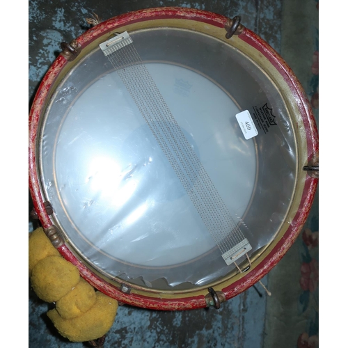 39 - Remo Weatherking Ambassador BUF parade snare drum (diameter 37.5cm)
