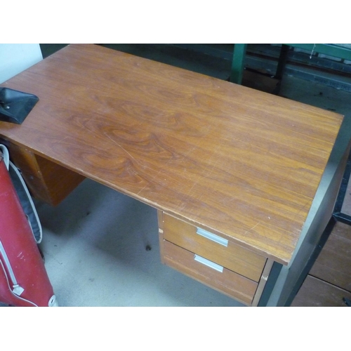 53 - Four drawer desk
