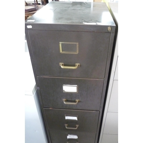 56 - Four drawer metal filing cabinet