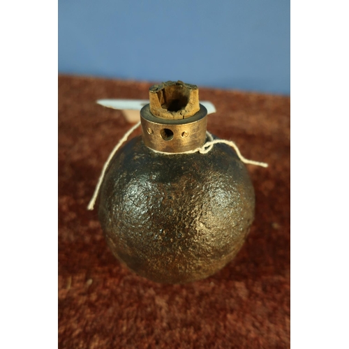 14 - WWI Law-Adams British issue ball grenade