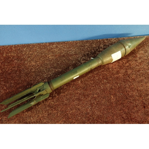 26 - Circa WWII Bazooka Rocket armour piercing